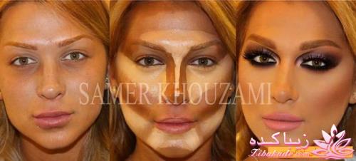 آرایش چشم رنگی به ویژه رنگ چشم طوسی