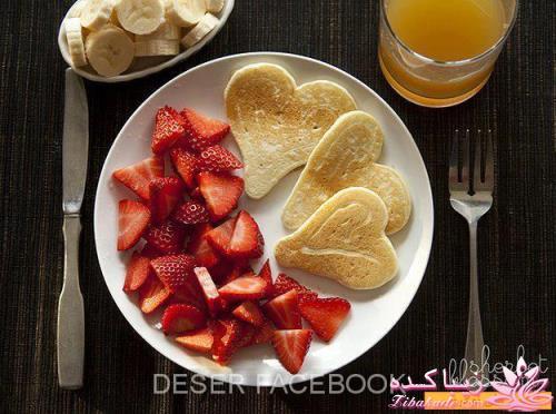 ایده برای تزئین خوراکی های روز عشق valentine