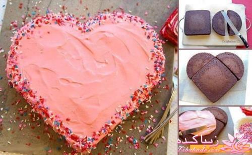 ایده برای تزئین خوراکی های روز عشق valentine