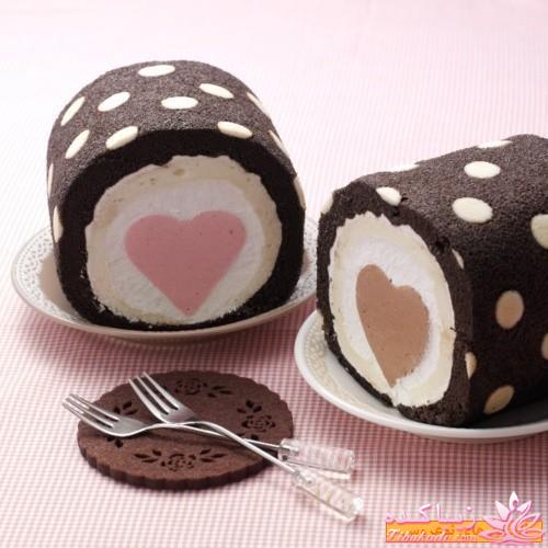 ایده برای تزئین خوراکی های روز عشق valentine