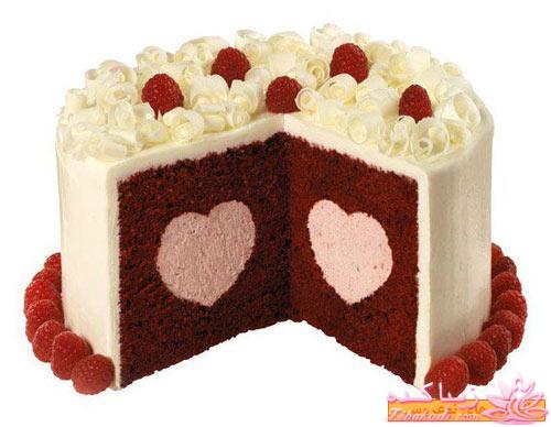 ایده برای تزئین خوراکی های روز عشق valentine