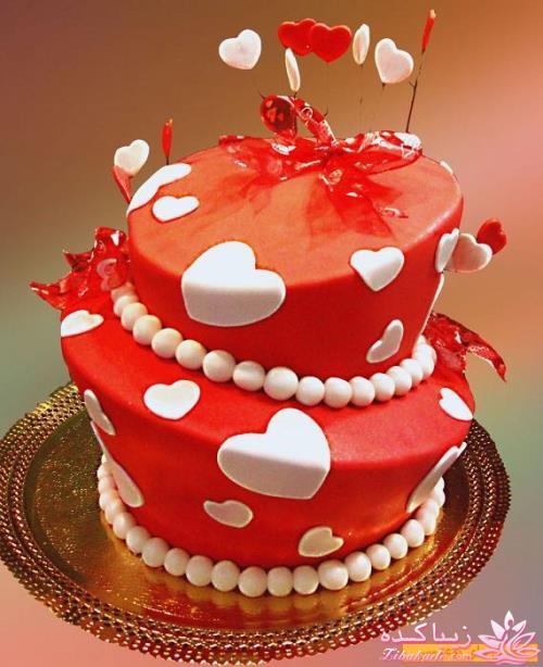 ایده برای تزئین خوراکی های روز عشق valentine