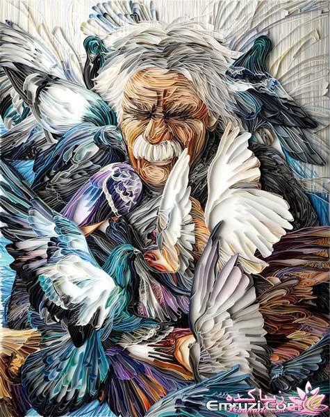 کوئیلینگ یا ملیله کاغذی