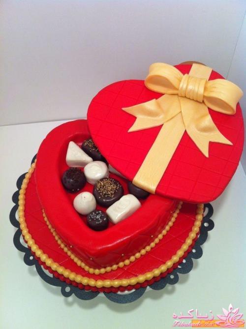 ایده برای تزئین خوراکی های روز عشق valentine