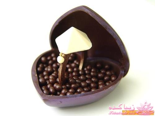 ایده برای تزئین خوراکی های روز عشق valentine