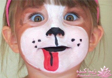 طراحی صورت کودکان (بالماسکه)