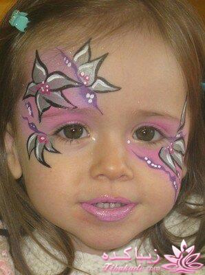 طراحی صورت کودکان (بالماسکه)