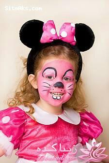 طراحی صورت کودکان (بالماسکه)