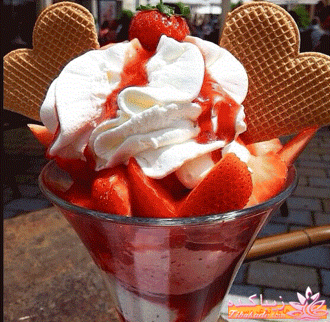 ایده برای تزئین خوراکی های روز عشق valentine