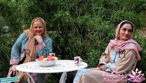 عکس های مدل شدن میترا حجار برای یک برند مانتو