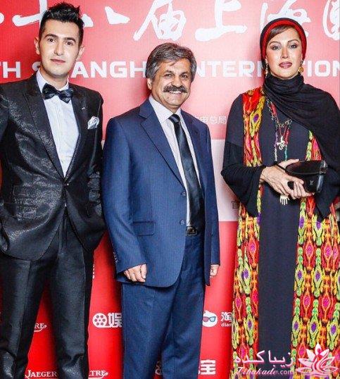 عکس مهتاب کرامتی در خارج از کشور اختتامیه جشنواره شانگهای