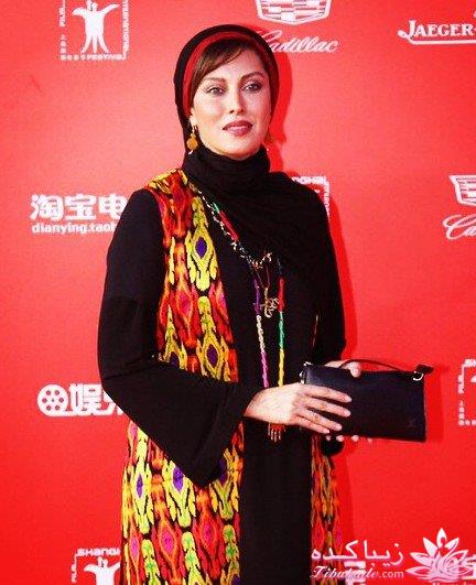 عکس مهتاب کرامتی در خارج از کشور اختتامیه جشنواره شانگهای