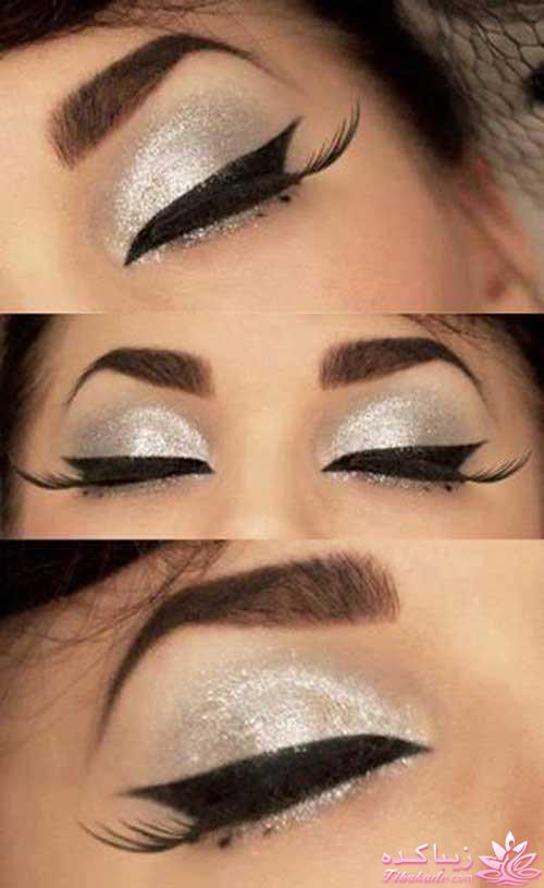 آموزش کشیدن خط چشم برای انواع چشم ها