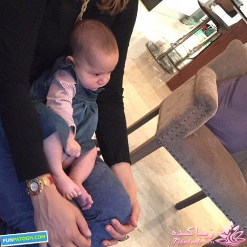 عکس جدید لیانا دختر مهناز افشار