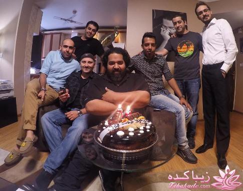 عکس های جشن تولد رضا صادقی