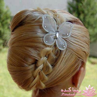 مدل انواع شینیون های جدید/مجلسی/ زنانه/کودکانه