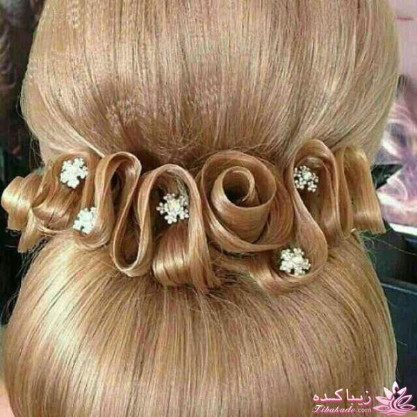 مدل انواع شینیون های جدید/مجلسی/ زنانه/کودکانه
