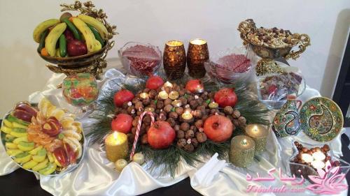 تزیینات شب یلدا