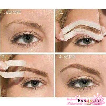 انواع مدل ابرو 