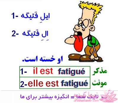 آموزش زبان فرانسه با عکس