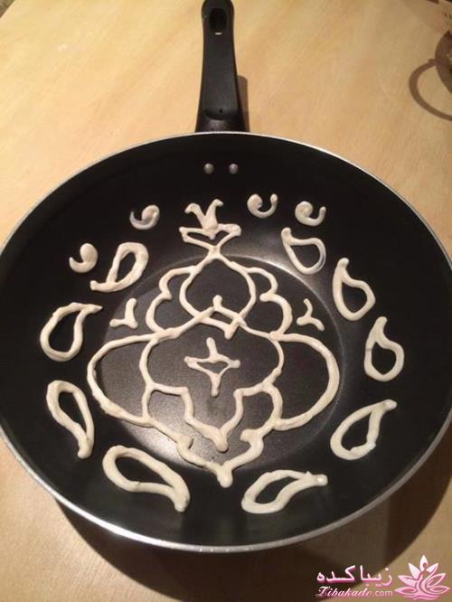 خلاقیت در تزیین غذا