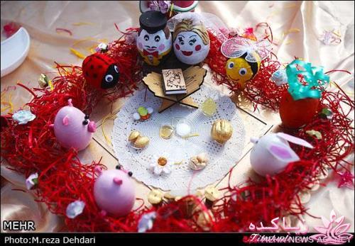 چیدن سفره هفت سین