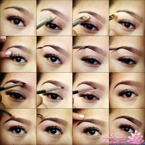 انواع مدل ابرو 