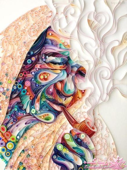 کوئیلینگ یا ملیله کاغذی