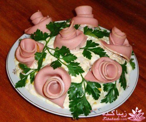 تزیین خوراکیها