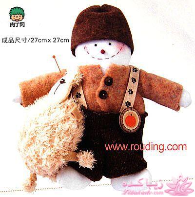 آموزش عروسک سازی،عروسکــــهای نمــــــدی