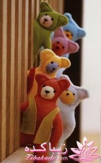 آموزش عروسک سازی،عروسکــــهای نمــــــدی