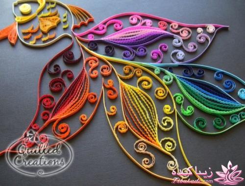 کوئیلینگ یا ملیله کاغذی