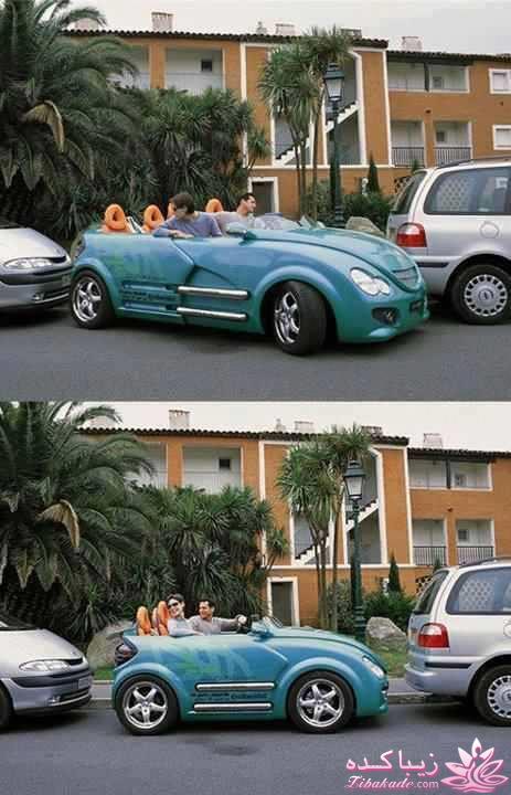 ی ماشین بانمک و کم جا 