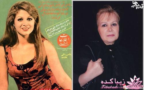 عکس بازیگران خانم قبل وبعداز انقلاب
