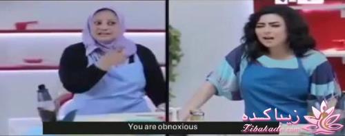 کتک خوردن مجری زن در برنامه زنده(عکس)