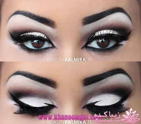 آموزش کشیدن خط چشم برای انواع چشم ها