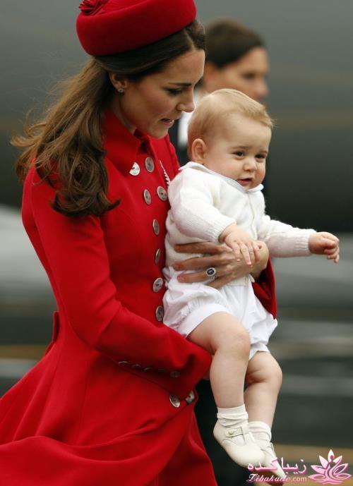 اولین عکس پسر کیت میدلتون و شاهزاده ویلیام