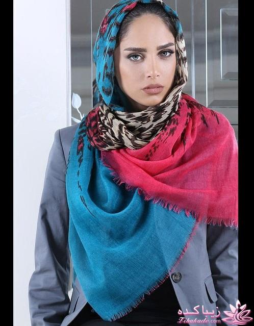 انواع مدل های شال و روسری