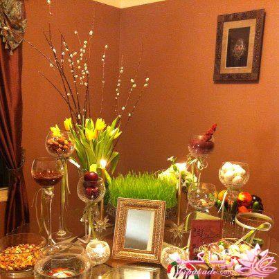 چیدن سفره هفت سین