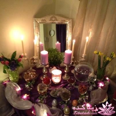 چیدن سفره هفت سین