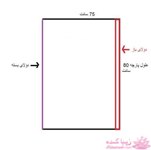 آموزش دوخت مانتو عبایی