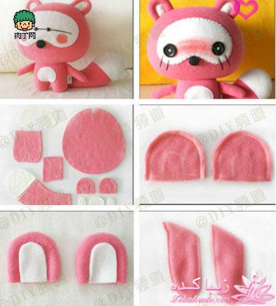 آموزش عروسک سازی،عروسکــــهای نمــــــدی