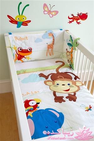 دوخت و تيكه دوزي سرويس خواب براي ني ني هاي خوشگل