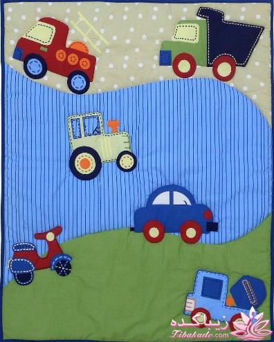 دوخت و تيكه دوزي سرويس خواب براي ني ني هاي خوشگل