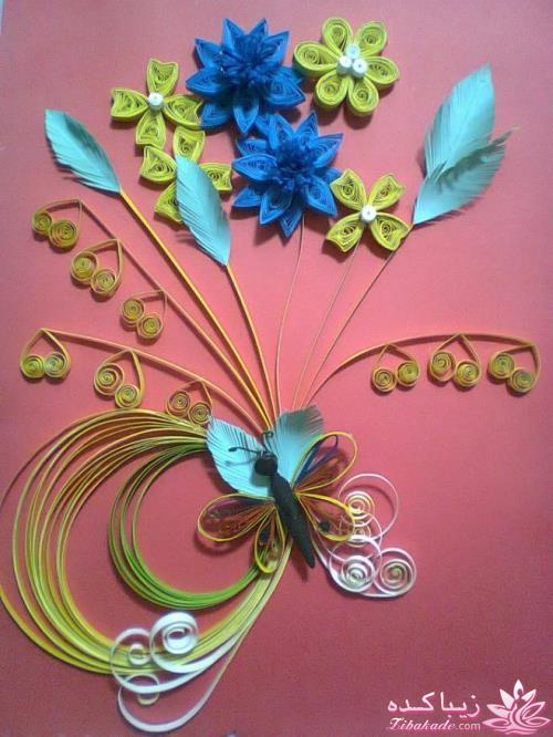 کوئیلینگ یا ملیله کاغذی