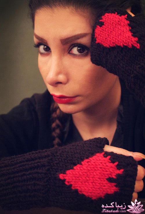 نحوه بافت شال و کلاه
