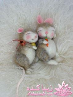 آموزش عروسکهای پشمی نمدی بدون دوخت