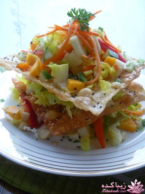 انواع سالاد(هر روز با یک سالاد)