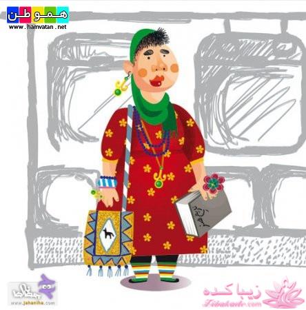 عکسهای لو رفته از خانمها در متروی تهران