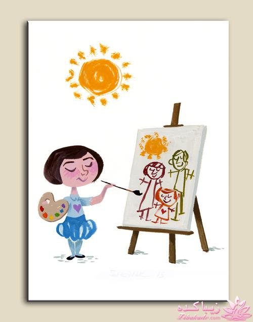 اهمیت نقاشی اتاق کودک 